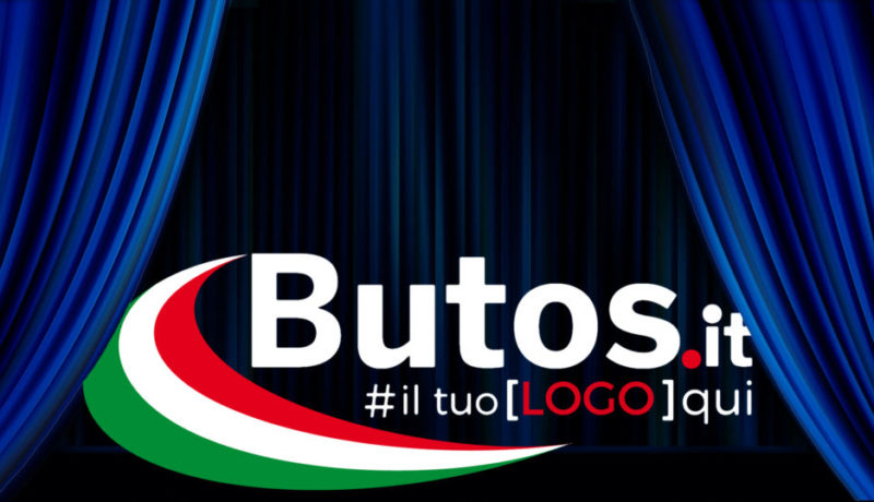 Logo con sipario